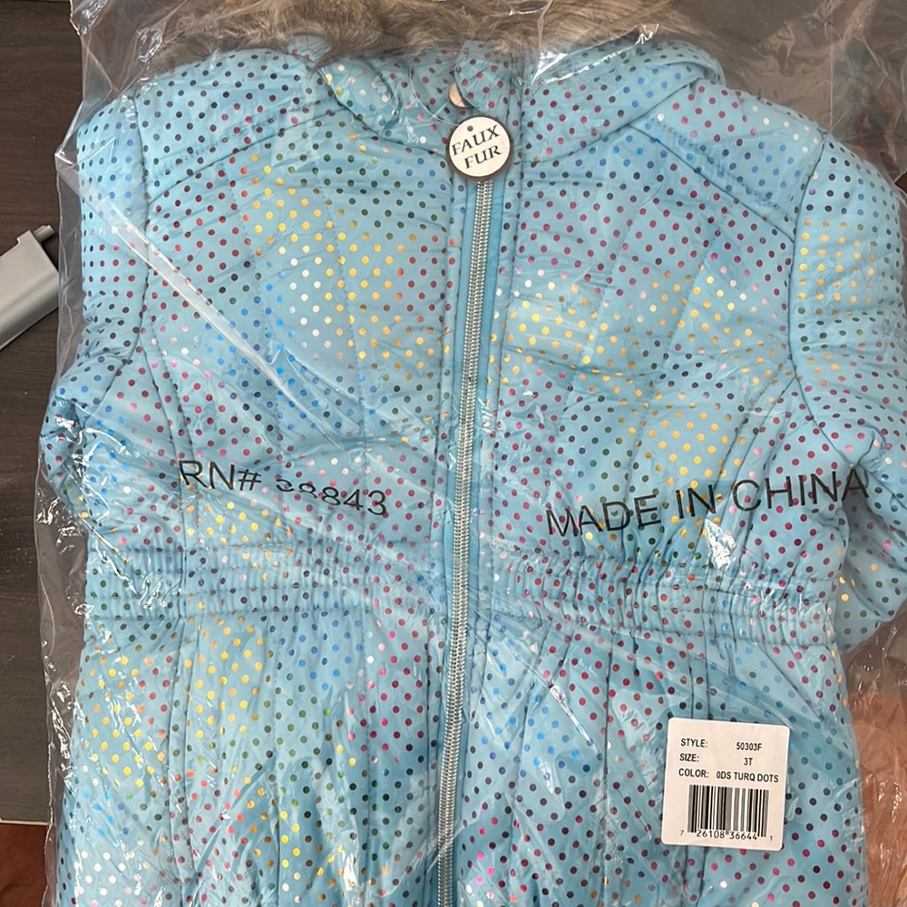 3t brand new jacket.